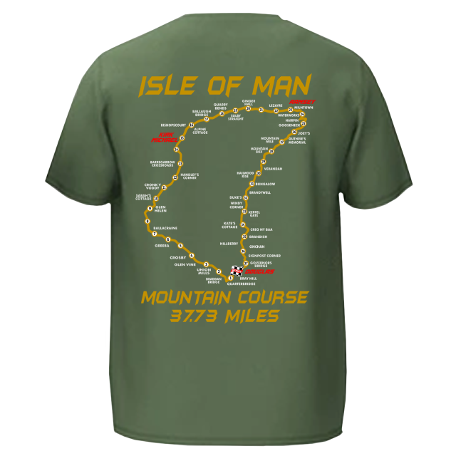 2025 - X-FLAGS- MT GREEN T-SHIRT 25ATS14